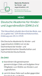 Mobile Screenshot of dakj.de